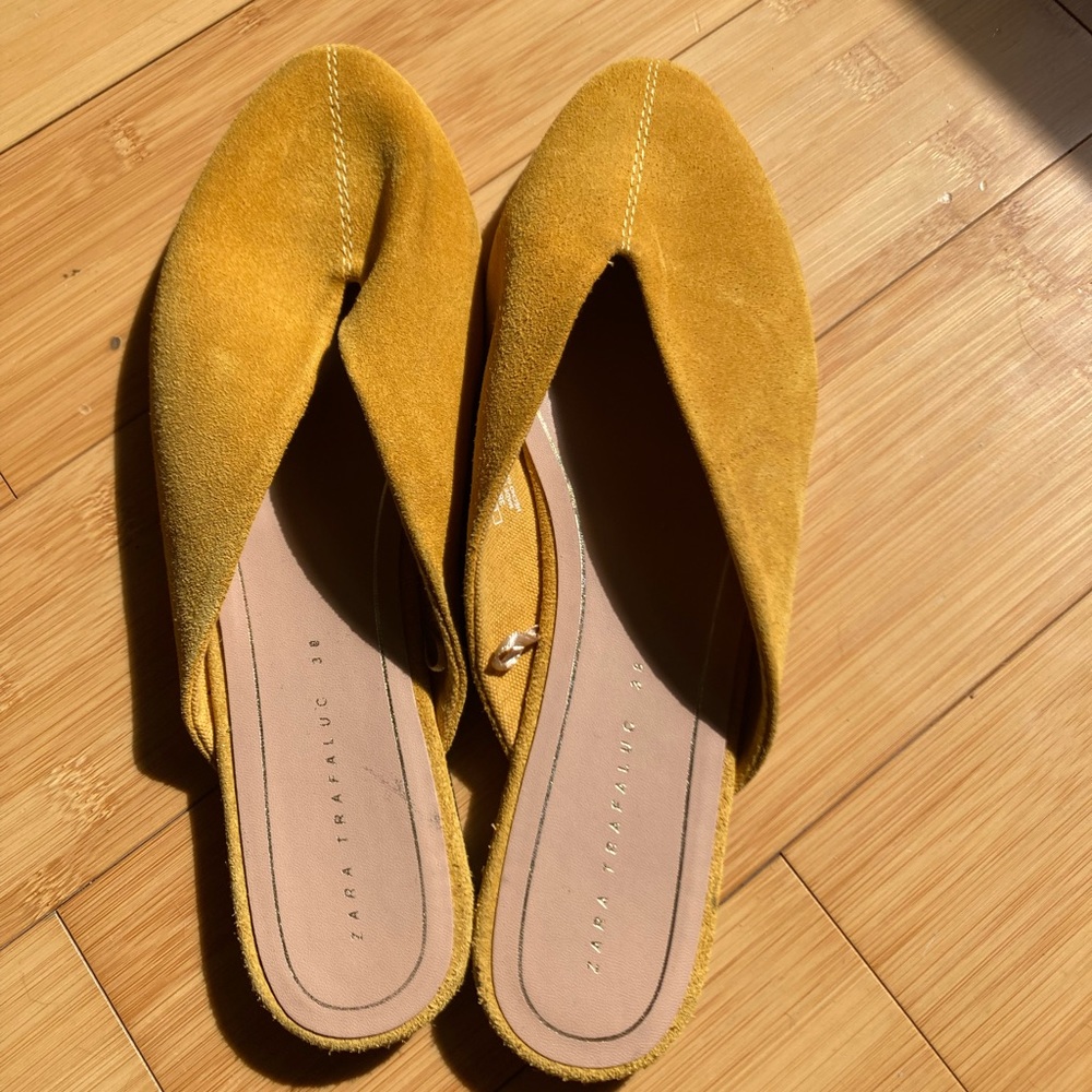 Suede Flats
